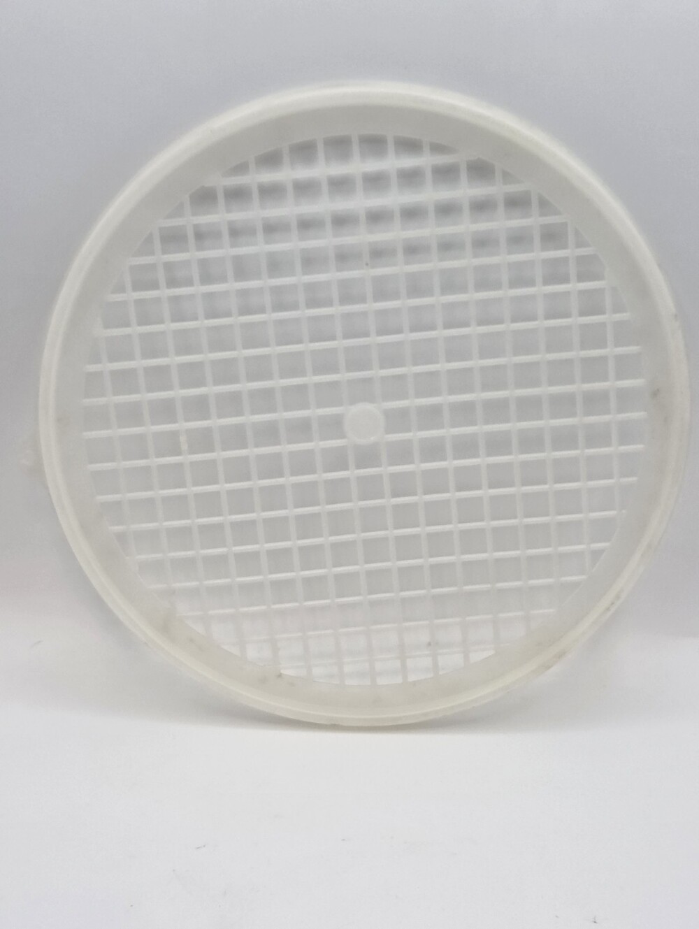 Vintage Tupperware #516 Grid Strainer Flow-Thru Collander Lid